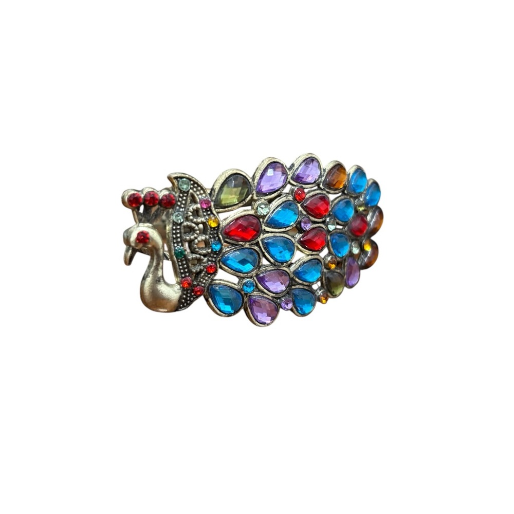 Colorful Peacock bracelet